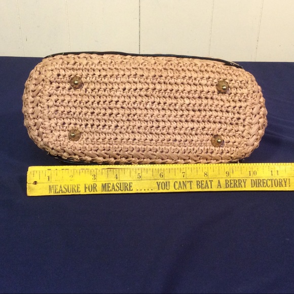 Vintage 1960’s Roger Van S Straw Handbag - Picture 10 of 13